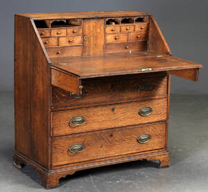 Chatol af egetræ, ca. 1900