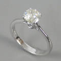 Solitairering. Ca. 1.10 ct