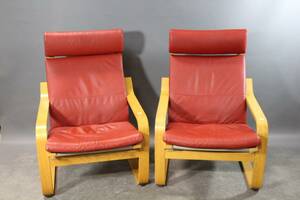 Fåtöljer med fuskskinn 1 par