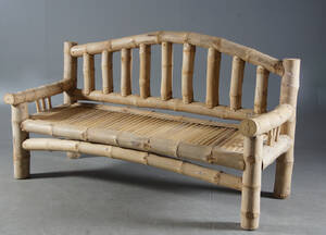 Soffa, bambu. 3-sitsmodell