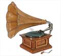 Trattgrammofon, His Masters Voice, 1900-talets början