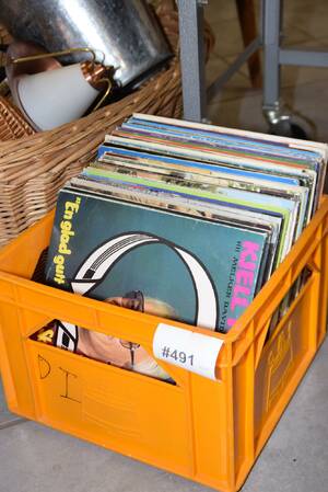 Lp-skivor vinyl, parti