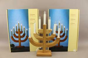 Adventsljusstakar i ek 1 par