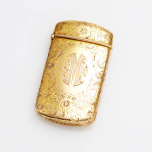 Tändsticksfodral 14 k guld