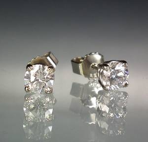 Brillantohrstecker  2 