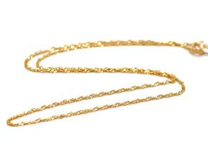 Halskedja Singapore 18K