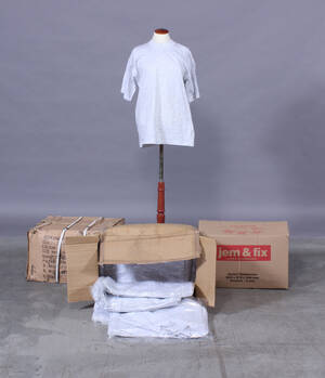 Parti med T-shirts, ass. størrelser ca. 310 stk