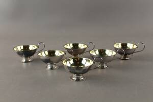 Punchmuggar i silver 6 st