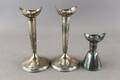 Ljusstakar i silver 3 st