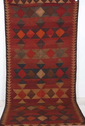 Persisk Nomadkelim, 280 x 140 cm