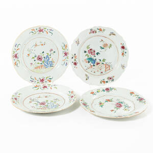 Tallrikar Kina 1700-tal