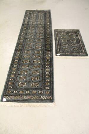 Mattor handknutna 2 st