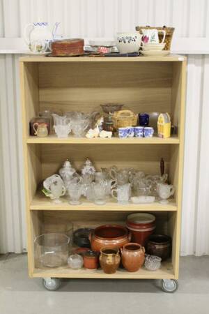 Diverse glas och porslin mm