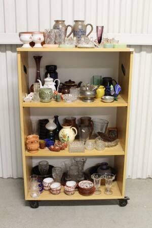 Diverse glas och porslin mm