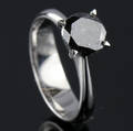 Solitaire ring ca. 1.55 ct.