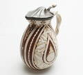 KANNA, keramik med originaltennlock, England, Cashmerl Cobridge, 1860-tal.