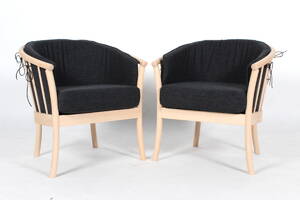  Par tremmestole af bøg.TSM 2