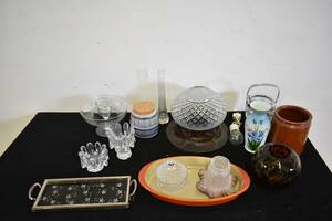 Parti bl.a taklampa, Jugend, högsta 26 cm