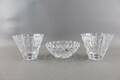 Skålar i kristall Orrefors 3 st