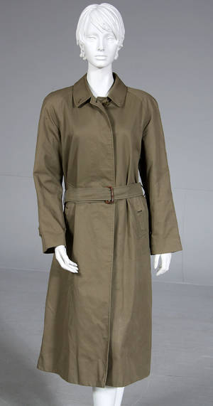 Burberry damefrakke.