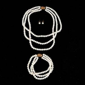 Halsband,  armband  örhängen