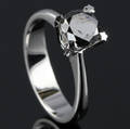 Solitaire ring ca. 1.46 ct.