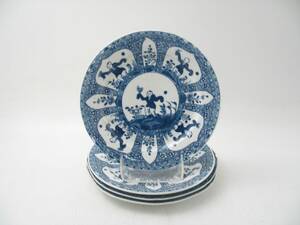 Tallrikar, 4 st. Kina