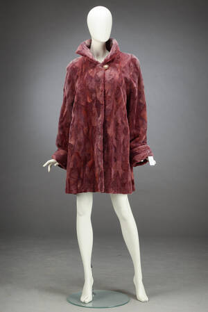 Mapfur Copenhagen, jakke af indfarvet mink, str. 42
