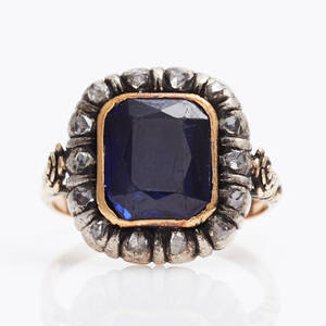 Ring guld med diamanter