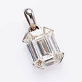 Hänge 18 k vitguld diamanter