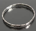 Hans Hansen. Armring sterling sølv