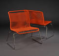 Verner Panton 1926-1998 Par Tivoli Lounge stole 2