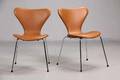 Arne Jacobsen. Par stole -Syveren, model 3107 2 Denne vare er sat til omsalg under nyt varenummer 4803737