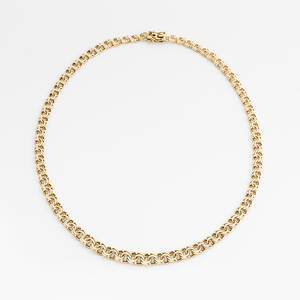 Collier 18K guld, doserad Bismarck