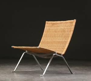 Poul Kjærholm. Lænestol model PK22 