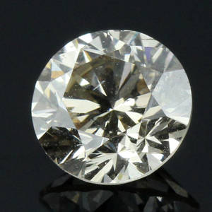 Uindfattet diamant ca. 0.67 ct. light brownVS2