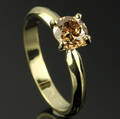 Solitaire ring ca. 1.02 ct.