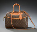 Louis Vuitton, taske, model Deauville Denne vare er sat til omsalg under nyt varenummer 4175814