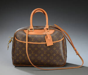 Louis Vuitton, taske, model Deauville Denne vare er sat til omsalg under nyt varenummer 4175814