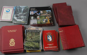 Danmark, Isle of Man, Færøerne årsmapper m.v. 