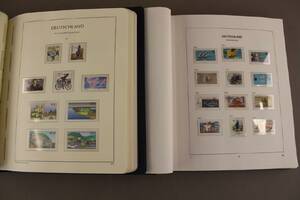 Frimärkssamling Tyskland 1982 - 2000 2 st album
