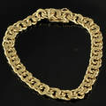 Guld armbånd vægt ca. 15,5 gram