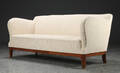Sofa med svungne armlæn, 1940erne