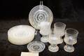 Assietter 6 st  glas 4 st, Iittala