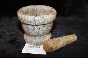 Mortel med hel tekel, diam 14 cm