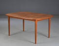 Dansk møbelproducent, teak spisebord med tillægsplader 3