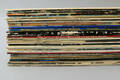 Samling LP-skivor