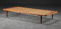 Daybed af teaktræ, dansk møbelproducent 