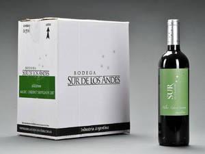 48 fl. Bodega Sur de los Andes 2007 Malbec Cabernet Sauvignon.