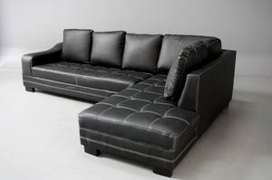 Hjørnesofa med chaiselong. 2